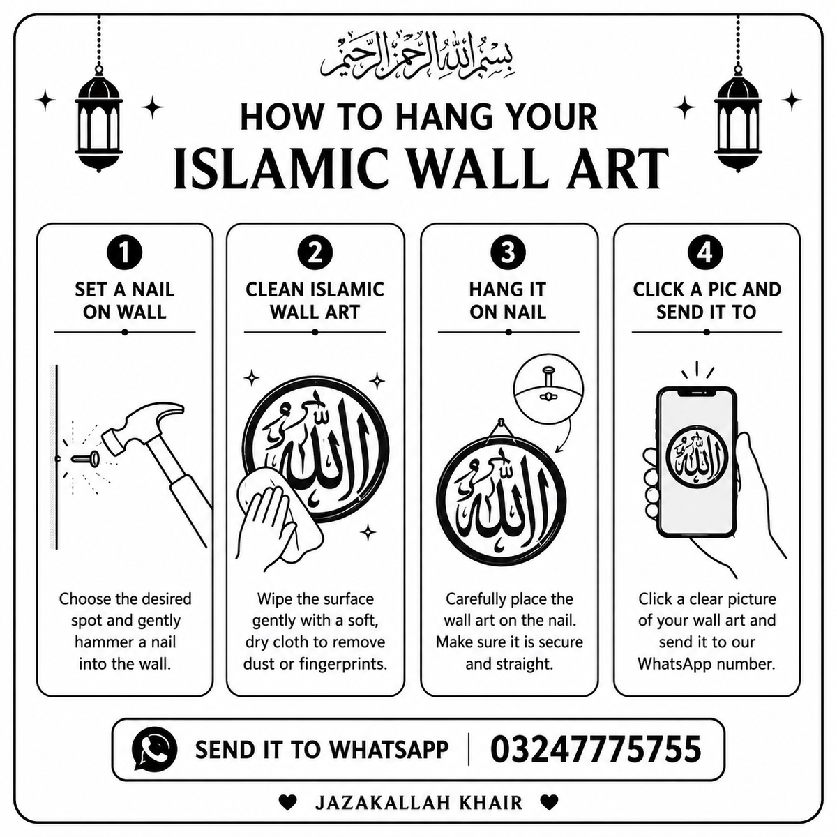 Buy 1 Get 2 Free (Ayat ul Kursi, Qul Nas, Qul Falak)