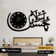 Islamic Wooden Clock Salam Ya Hussain For Wall Decor