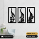 Islamic Wooden Calligraphy Tasbeeh  Fatima For Wall Decor